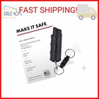 Sabre Defense Spray  3-in-1 Formula Contains Max Strength Pepper Spray  Cs Milit