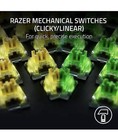 Razer Blackwidow V4 Mechanical Gaming Keyboard Yellow Switches Linear And Silent
