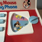 Vintage Walt Disney 1970s Hasbro Mickey Mouse Talking Phone - For Parts   Repair