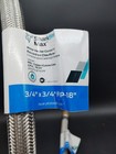Lot Of 2 Sharkbite 3 4 In ball Valve X 3 4 In  Fip X18 In water Heater Connector