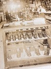 1910s Unusual Kodak Camera Store Display Case Sign Store Interior Antique Photo