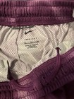 Nike Dri-fit Kids Mesh Basketball Shorts Purple white Xl Drawstring