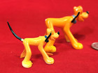 Pair Of Vintage Hand Painted Disneykins Pluto Pups By Marx Toys- Hong Kong- 1961
