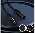 Czgor Dmx Cable 100ft  2 Pack Flexible 3 Pin Signal Xlr Male To Female Wire    