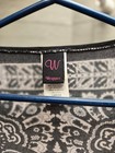 Wrapper Black   White Paisley Belted Dress