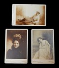 Cabinet Card Photo Stage Actress Woodward Stock Auditorium Matzen Omaha Nebraska
