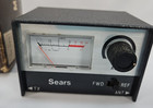 Vintage Sears Cb Radio Antenna Swr Field Strength Meter Indicator 61 3575