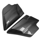 Carbon Fiber Vivid Black Side Cover Panels Fit For Harley Touring Street Glide
