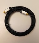 Sony 4k 2m High Speed Flat Black Hdmi Cable Cord 3d Hd - Ps4 Xbox 4k 1260p Tv