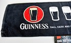 Guinness Pub Bar Beer Towel   Bar Runner 100  Cotton 100cm Long Nos 