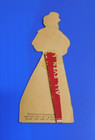 Vintage  Antique Female Mclaughlin s Coffee Advertising Doll - 4 5  With Easle