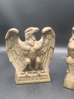 Vintage Philadelphia Manufacturing Company 1776 Eagle Brass Bookends