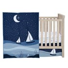 Lambs   Ivy Little Skipper 3-piece Sailboat Nautical Nursery Crib Bedding Set