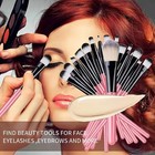 Premium Makeup Brush Set Synthetic Kabuki Foundation Powder Blending Brushes