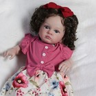 Real Life Like Reborn Baby Dolls Vinyl Silicone Newborn Girl Doll Handmade Gift