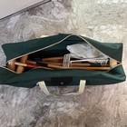 Vintage L L Bean Croquet 6 Player Set Synergy Sportz W  Green Storage Bag
