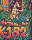 Blink 182 - Official Auckland Show Poster -  omt Tour   - Rare 