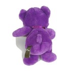 First And Main Rainbow Bear Plush Teddy Bear Purple Stuffed Animal 8 Inch  1462