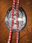 Vintage Bolo Tie Sterling Silver Turquoise Western Style Cowboy Tie 
