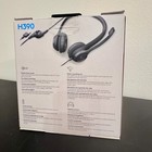 Logitech H390 Wired Headset W  Mic  Sealed New In Box  black  981-000014 