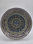 Hand Painted Uzbek Rishtan Ceramic Tea Set Charger Teapot Bowls Signed