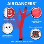 Air Dancers Inflatable Tube Man Attachment - 10 Feet Tall Wacky Waving Inflatabl