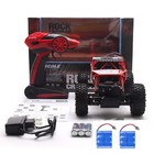 2 4g Remote Control Rc Monster Truck 4wd Off-road Rc Car W  2 Batteries Toy Gift