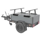 Truck Bed Track Hd Kit For Overhaul Hd And Outpost Hd  500 Pound On-road