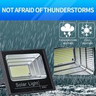 Solar Motion Sensor Light Outdoor Commercial Garden Wall Security Flood Lamp Usa