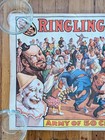 Ringling Bros Army Of 50 Clowns Circus Original 13 x19  Poster 1960 Vintage 