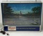 1956 Vintage Hamm   s Tv Ripple Motion Moving Water Lighted Beer Sign