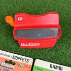 Vintage View-master Sesame Street 3d Viewer Toys And Reels Gift Set