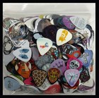 Bulk 200 Guitar Picks Assorted Cool Designs Animals Religious Dragonfly Skulls