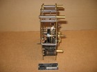Self Winding Clock Western Union Railroad Clock 120 Beat Movement With Metal Tag