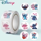 500pcs Disney Stitch Stickers Cute Kawaii Cartoon Kids Diy Label Roll