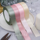 Satin Ribbon 25yards roll 6mm 10mm 15mm 25mm 38mm 50mm Sash Gift Wrap Bow Handma