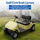 Nokins Golf Cart Diamond Seat Covers Kit Fit Ezgo Freedom Txt-t48 2014  Black