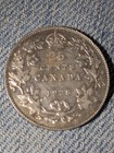 Canada   1928   25 Cents   Silver  Km 24a  Very Fine