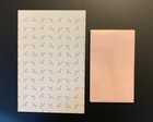 Vintage Hallmark Designed Tablet   Envelopes New Sealed 40 Sheets Pink Rose