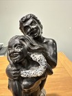 Rare Frank Schirman Ka Lea Fun In The Sea Sculpture Beauties With Black Coral