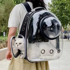 Cat Dog Carrier Space Capsule Backpack Transparent Portable Pet Travel Bag