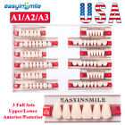 3 8 16 Set Dental Acrylic Resin Denture Teeth Upper Lower Full Set Shadea1 a2 a3