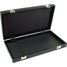 36 Gem Jars Black Display Tray Gemstone Travel Case