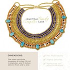 Cleopatra Egyptian Collar Necklace Design Costume Accessories Halloween