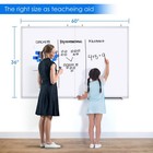 White Board Dry Erase 60 X 36   maxtek Large Magnetic Whiteboard 5  X 3  Dry Er   