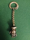 Vtg Mexico 925 Sterling Man In Poncho Sombrero Keychain  Jmm