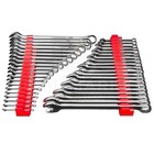 80x Magnetic Modular Wrench Organizer Compact Tool Storage Slots Hold Tools Sae