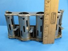 Vintage Metal Coin Speed Changer Belt Dispenser Four Barrel Tube Works