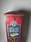 Vintage Antique Ohio Blue Tip Match 1c Vending Machine Penny Slide - Works