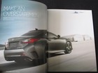 2017 Lexus Rc Brochure Turbo Rc300 300 Rc350 350 F Sport  Rwd Awd Sales Catalog